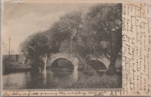 Postcard Quittapahilla Bridge Annville PA 1906