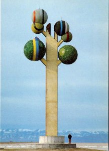 Barro, UT Utah  METAPHOR~TREE OF LIFE Art Sculpture By KARL MOMEN  4X6 Postcard