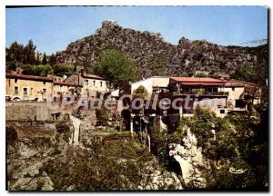 Modern Postcard St Guilhem Le Desert Le Bas Du Village Hotel And Fonzes