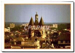 Postcard Modern Bordeaux La Porte Grosse Cloche Emerging roofs