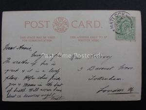 Derbyshire: Matlock 5 Image Multiview c1909 RP Postcard by Jackson & Sons