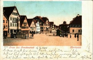 CPA AK Freudenstadt- Marktplatz GERMANY (907774)