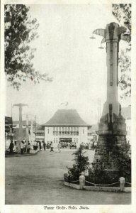 indonesia, JAVA SURAKARTA SOLO, Pasar Gede (1920s) Postcard