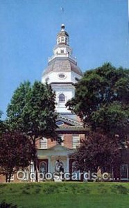 Annapolis, Maryland, MD State Capital USA Unused 