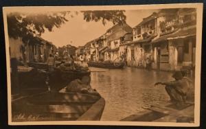 Picture Postcard Unused Old Batavia Jakarta Indonesia Pre-1945 LB