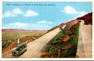 Colorado Panorama Of Pikes Peak Auto Highway