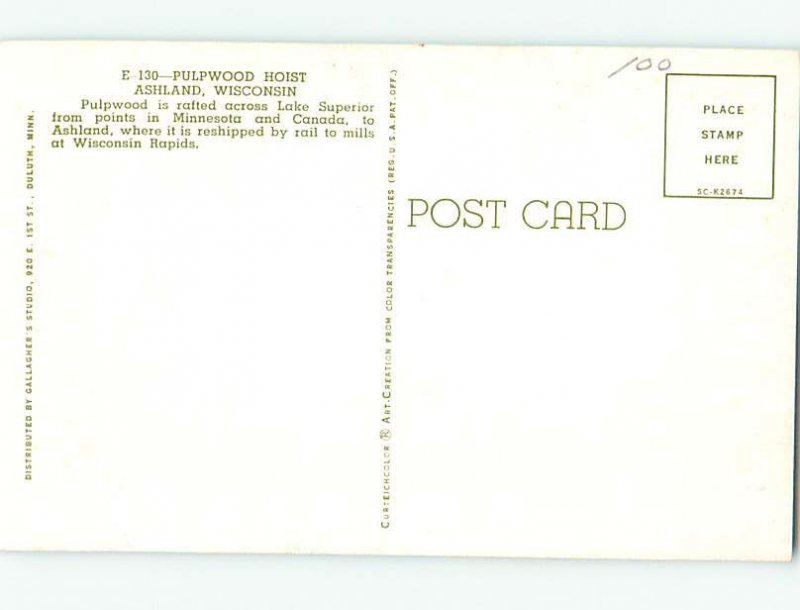 Chrome FARM SCENE Ashland Wisconsin WI AG2243