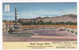 Black Canyon Motel Boulder City Nevada postcard