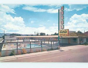 Unused Pre-1980 SANDS MOTEL Panguitch Utah UT n8050-22