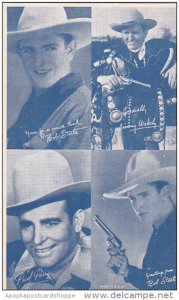 Cowboy Arcade Card Bob Steele Jimmy Wakely Paul Parry Bob Steele