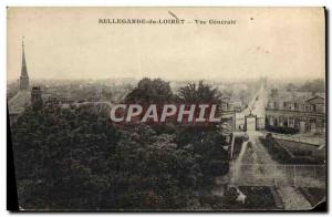 Postcard Old Bellegarde Du Loiret Vue Generale