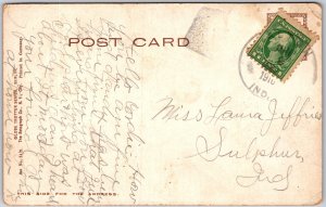 Berlin Germany, 1910 Royal Castle, Palace, Largest Building, Statue, Postcard