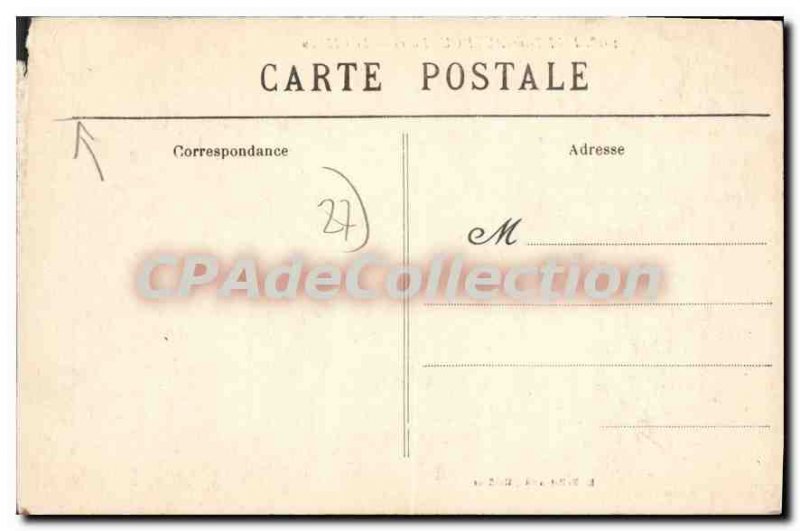 Postcard Old Livet-sur-Authou The Castle