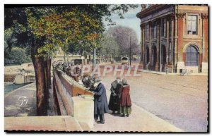 Old Postcard Paris The quays of Paris