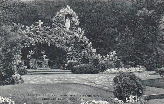 Michigan Orchard Lake Grotto SS Cyril &  Methodius Seminary