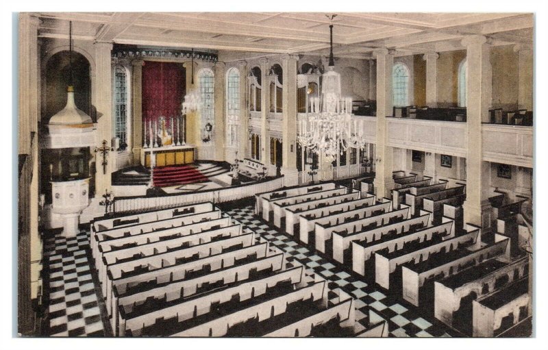 Corpus Christi Church, New York City Hand-Colored Postcard *6S32