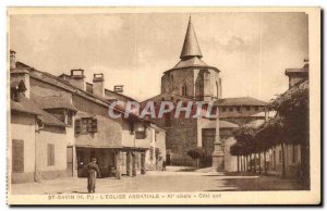 St Savin Old Postcard L & # abbey 39eglise