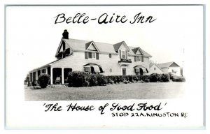 RPPC  WEST HILL, Ontario Canada ~ BELLE AIRE INN Roadside c1930s-40s Postcard 