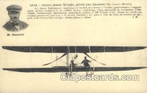 M. Gaubert Early Air Airplane Unused 