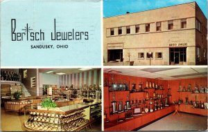 Postcard Bertsch Jewelers in Sandusky, Ohio~137846