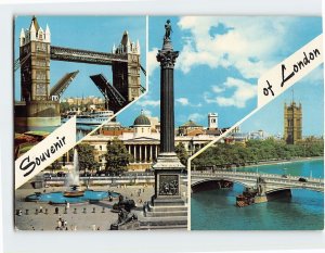 Postcard Souvenir of London, England