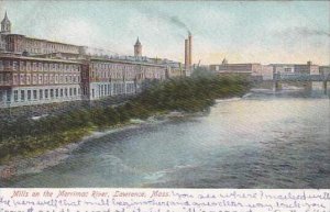 Massachustetts Lawrence Mills On The Merrimac River
