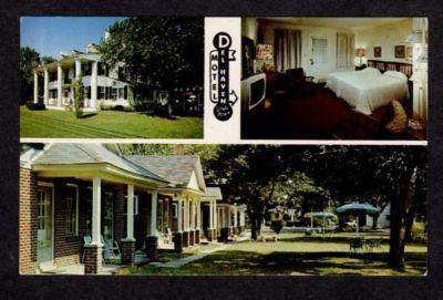 MD Del Haven Motel White House Berwyn MARYLAND POSTCARD