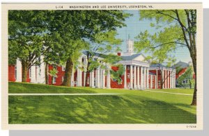 Lexington,Virginia/VA Postcard, Washington/Lee Univ,Nr Mint!