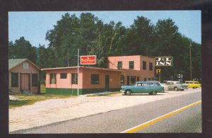 LAKE PARK GEORGIA GA. J&L INN RESTAURANT OLD CARS ADVERTISING VINTAGE POSTCARD