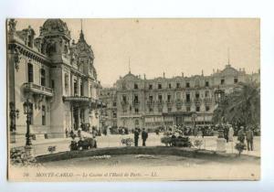 138522 Monaco MONTE-CARLO Casino & HOTEL de Paris Vintage PC