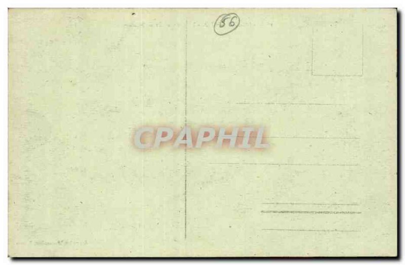 Port Navalo Old Postcard Rocks and Island MEABAN