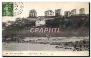 Old Postcard Perros Guirec Villas Group Pors Nevez