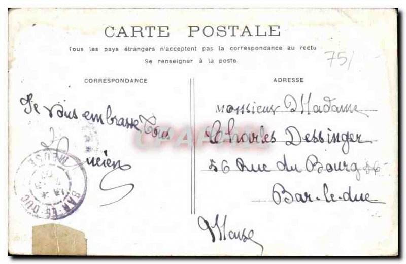 Old Postcard Paris Institute of France Advertisement Elixir Combier Cinchona ...