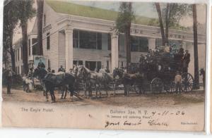 Stage Coach, Eagle Hotel, Ballston Spa NY