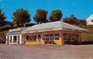Lower Waterford Vermont Countryside Drive-In Restaurant Postcard AA39967