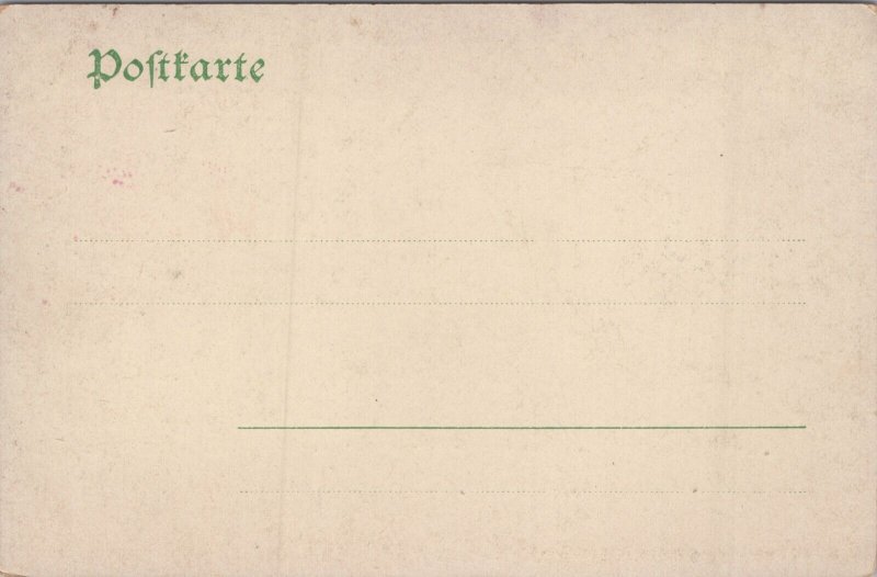 Germany Bingen Blick Vd. Eremitage Vintage Postcard C309