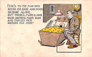 Man who Rocks his Babe 1908 