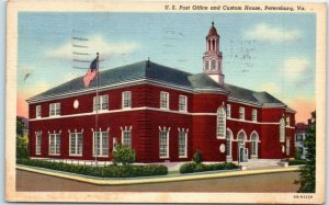 M-7265 US Post Office and Custom House Petersburg Virginia