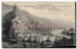 Old Postcard Collection Artistic Entrevaux B A Vallee du Var Line South of Fr...