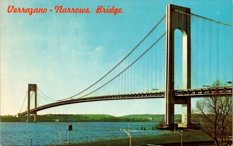 New York, Brooklyn - Verrazano-Narrows Bridge - [NY-798]