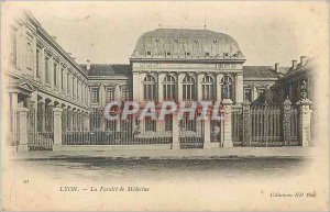 Postcard Old Lyon Faculty of Medicine