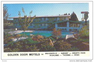 Exterior, Golden Door Motels,40-60s