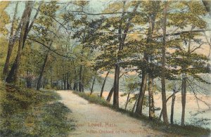 Postcard 1908 Massachusetts Lowell Indian Orchard on Merrimack Tucker MA24-2812