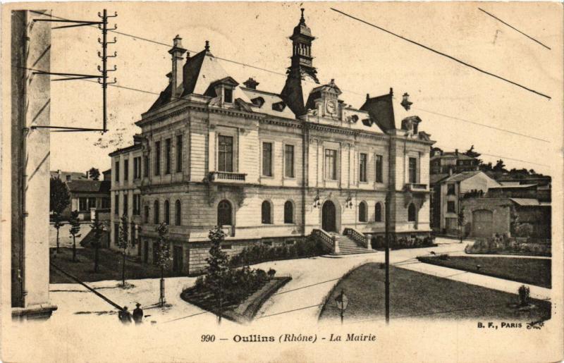 CPA OULLINS - La Mairie (692963)