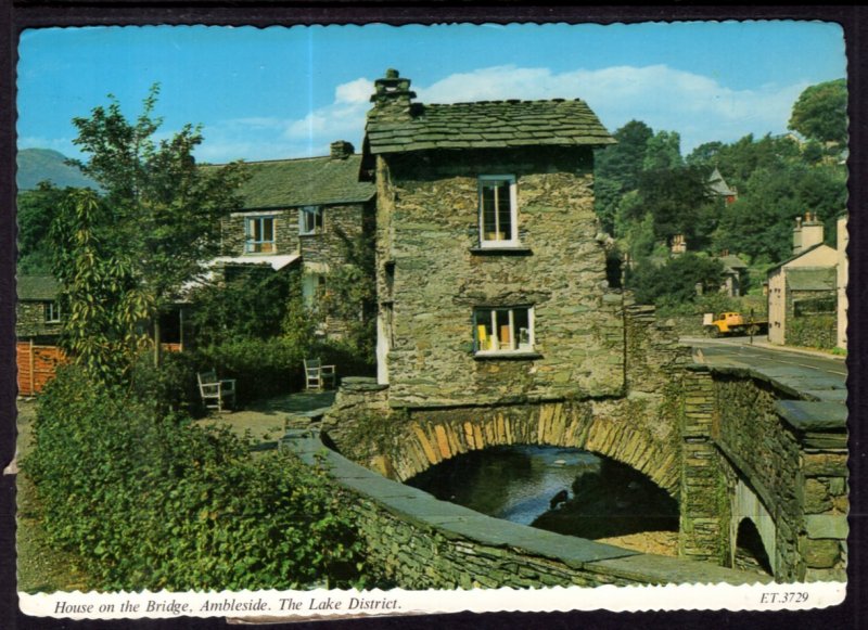 House on the Bridge,Ambleside,The Lake District,England,UK BIN