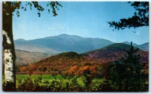 Postcard - Mount Washington from Intervale, White Mountains, New Hampshire, USA