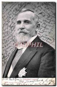 Old Postcard Emile Loubet President of the Republic