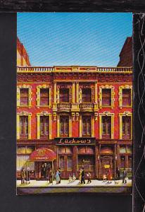 Luchow's Restaurant,New York,NY Postcard 