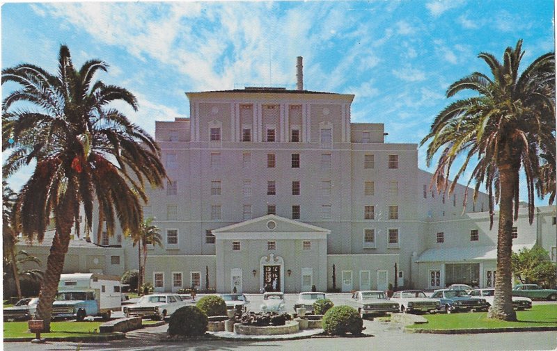 Arrowhead Springs Front of Delux Hotel San Bernardino California