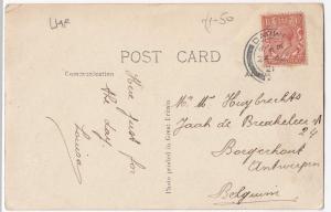 Lancashire; Huntingdon Bridge, Sunnyhurst Wood, Darwen RP PPC, 1921 PMK